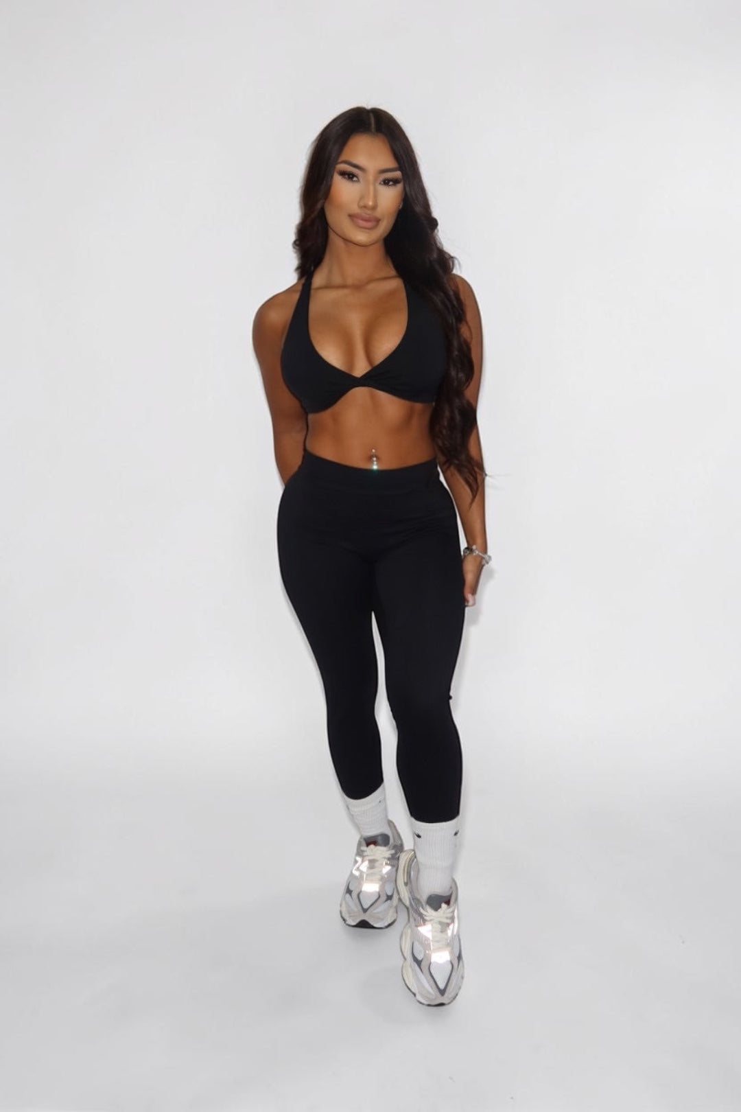 BBL SCRUNCH LEGGINGS - BLACK