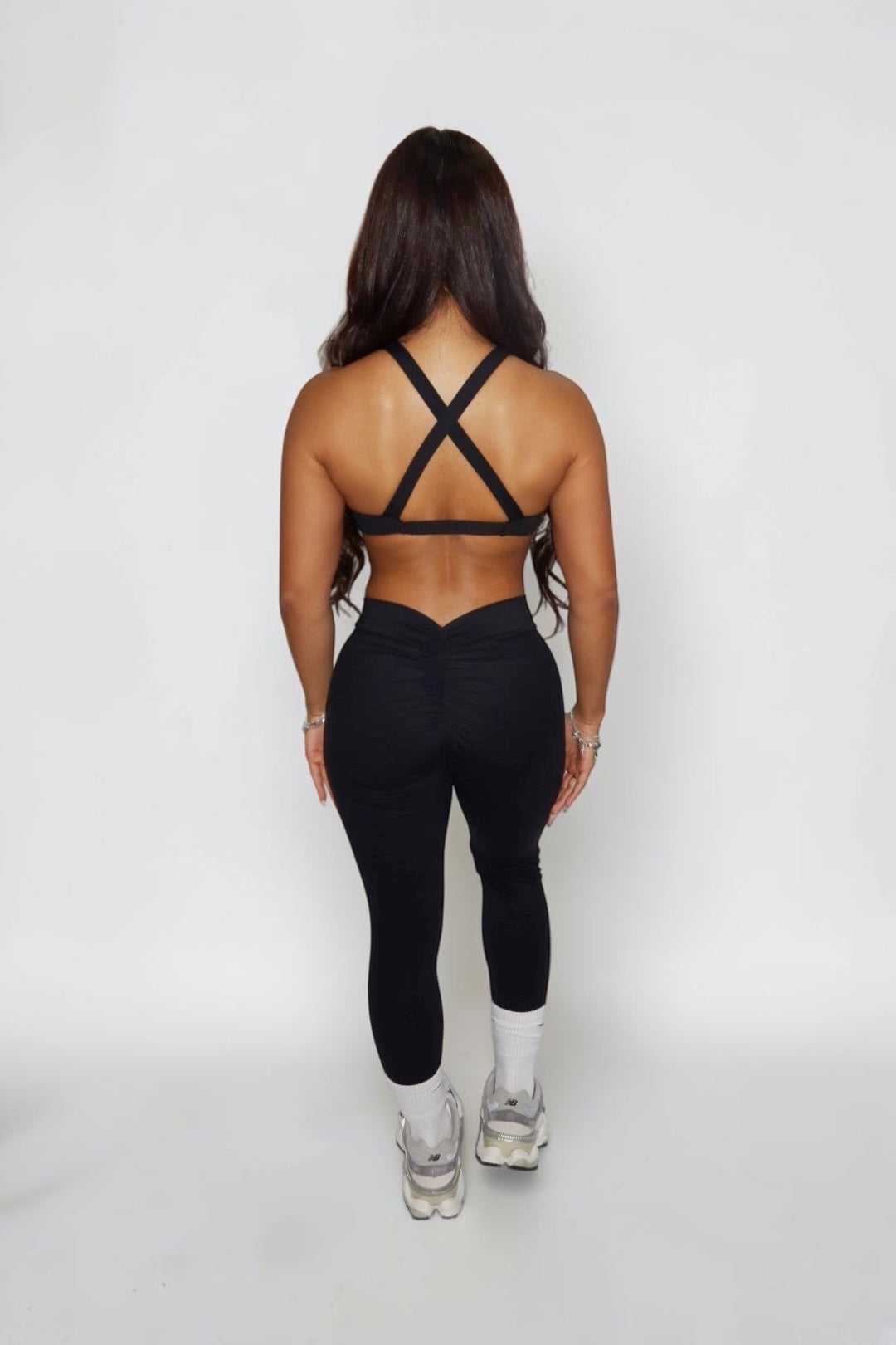 BBL SCRUNCH LEGGINGS - BLACK