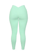 BBL SCRUNCH LEGGINGS - AQUA - GLAMORZ