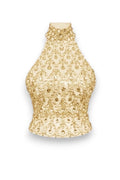 CELESTE DIAMOND HIGH NECK - GOLD - GLAMORZ