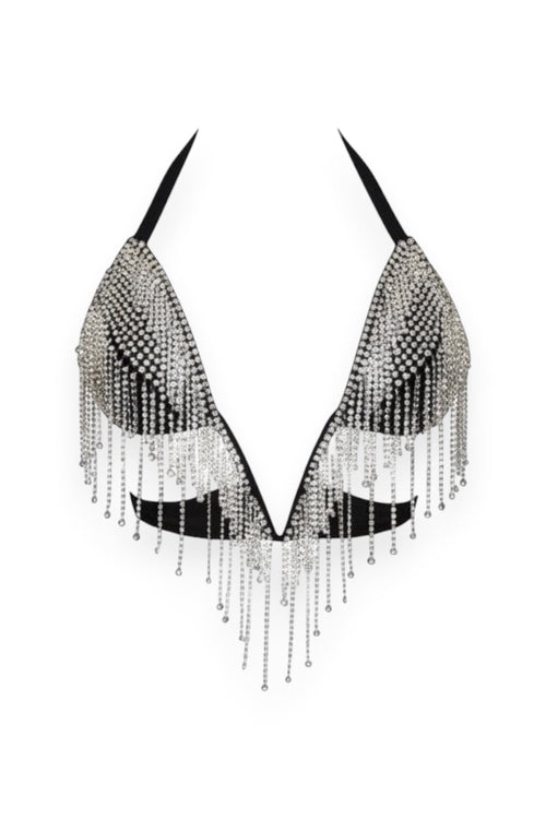 DAZZLING BRA - BLACK - GLAMORZ