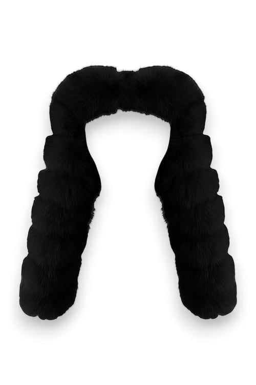 FUR SLEEVES - BLACK - GLAMORZ