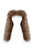 FUR SLEEVES - BROWN - GLAMORZ