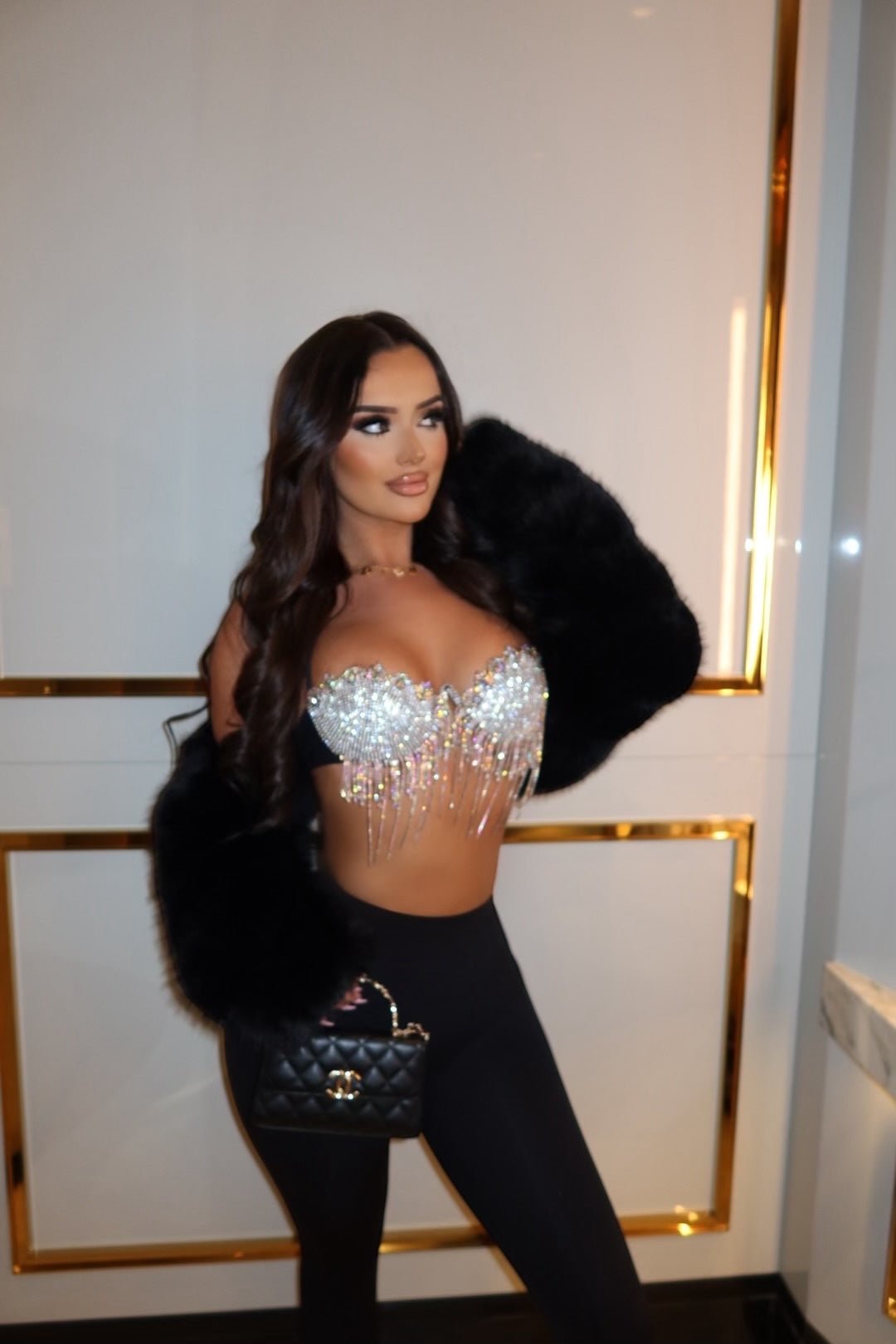 GLAMOUR BRA - BLACK - GLAMORZ