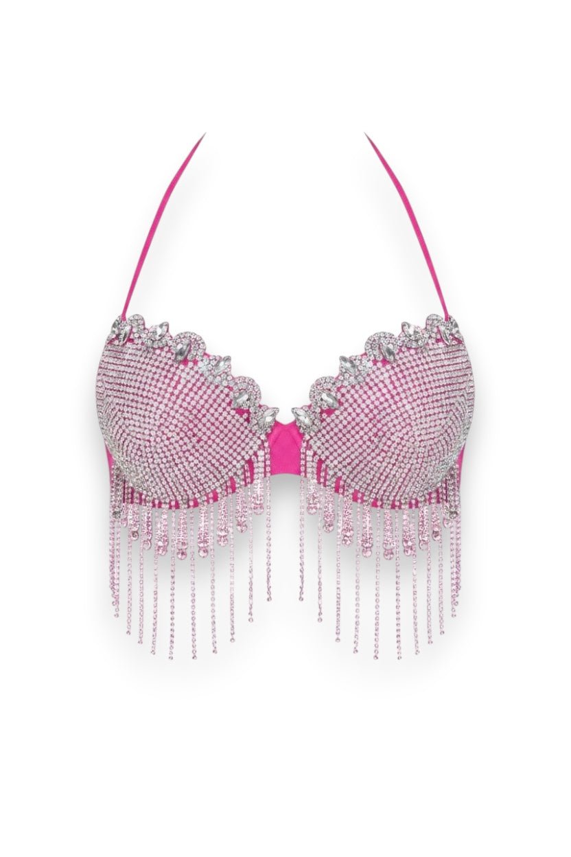 GLAMOUR BRA - HOT PINK - GLAMORZ