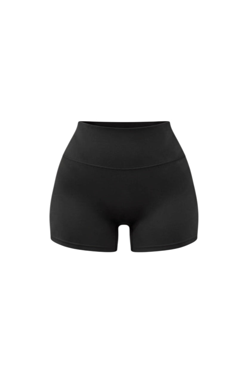SMOOTH SCULPT SHORTS - BLACK