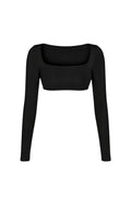 KIM LONGSLEEVE - BLACK - GLAMORZ