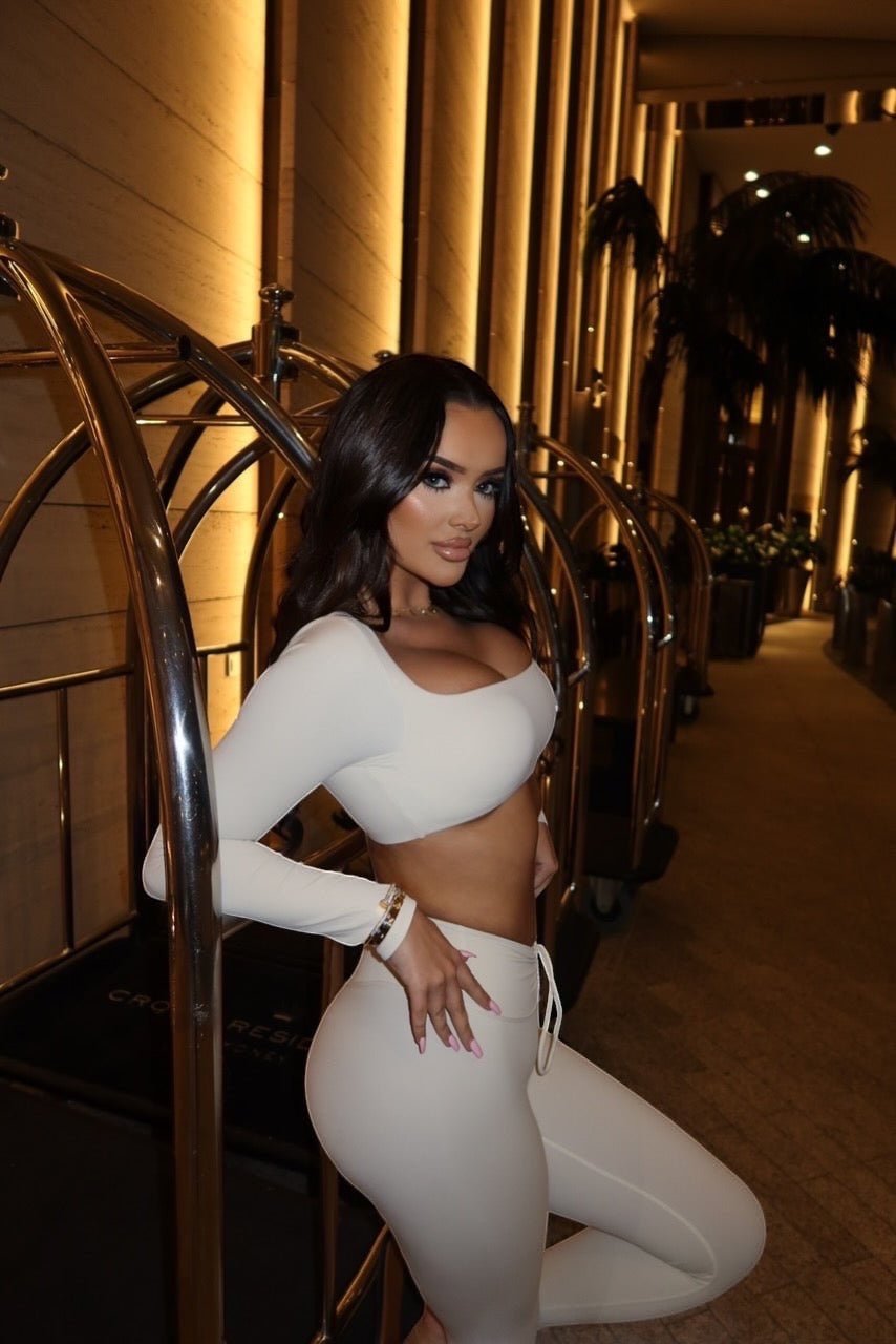 KIM LONGSLEEVE - IVORY - GLAMORZ