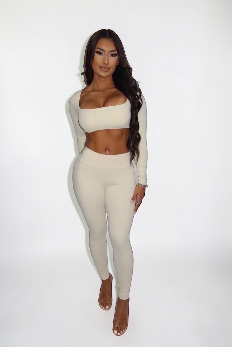 KIM LONGSLEEVE - IVORY - GLAMORZ