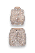 MONROE CO-ORD - SILVER - GLAMORZ
