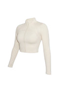 SCULPT JACKET - IVORY - GLAMORZ