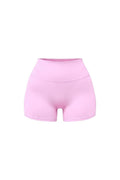 SEAMLESS SCRUNCH SHORTS - BABY PINK - GLAMORZ