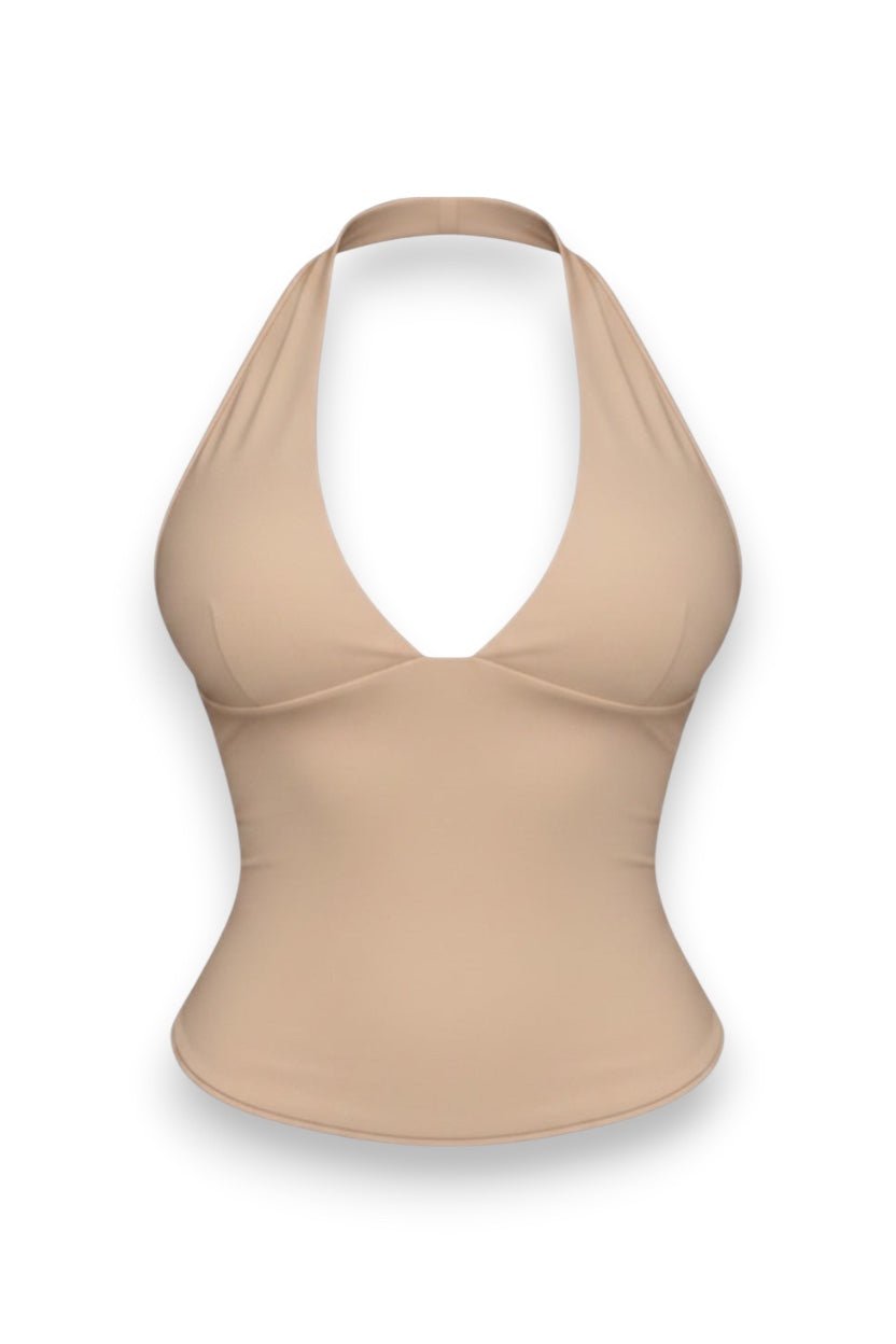 SERENITY HALTER TANK - BUTTERNUT - GLAMORZ