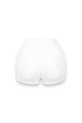 SERENITY SLIM SHORTS - WHITE - GLAMORZ