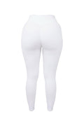 SILHOUETTE SCULPT LEGGINGS - WHITE - GLAMORZ