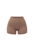 SMOOTH SCULPT SHORTS - BROWN - GLAMORZ
