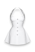 SOPHIA MINI DRESS - WHITE - GLAMORZ